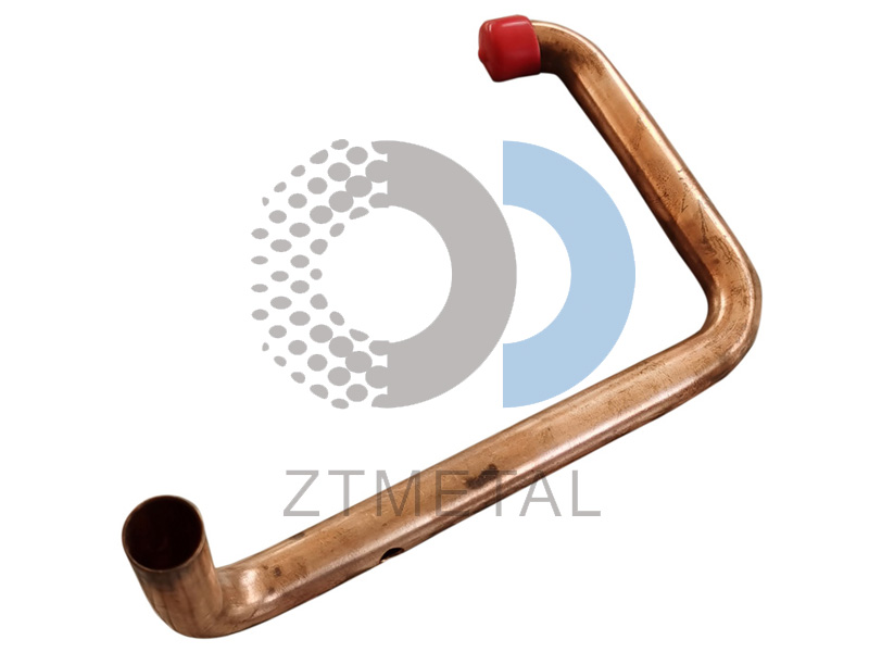 Ultra-low temperature cooling pipe bend assembly